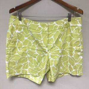 Loft riviera lime green shorts linen blend. Size 10